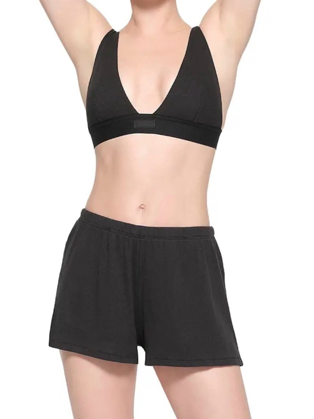 SKIMS Cotton Rib Loose Short NWT
